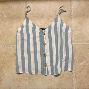 Abercrombie spaghetti strap blouse